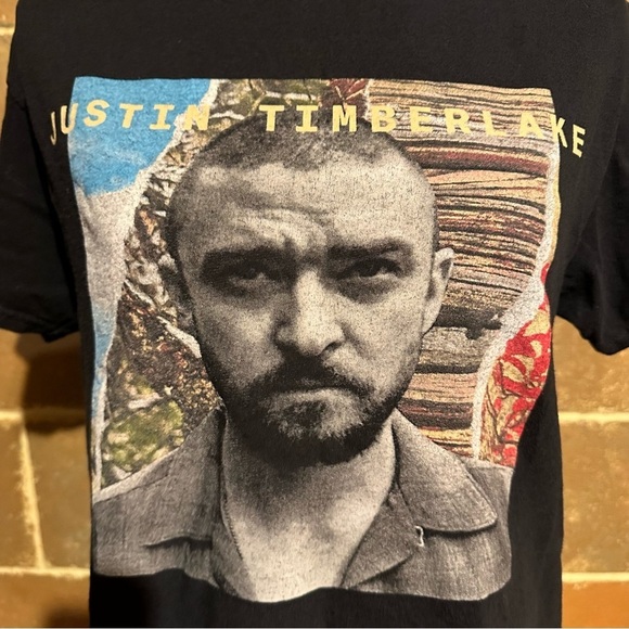 Justin Timberlake Man of the Woods Tour Concert T-Shirt Women's M Medium - Picture 3 of 8
